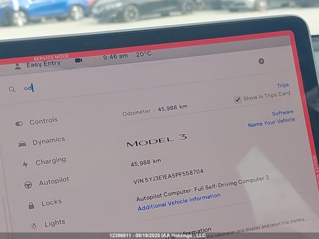 Tesla MODEL 3 2023 5YJ3E1EA5PF558704 Image 15