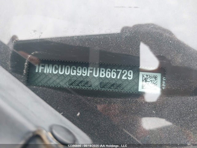 1FMCU0G99FUB66729 Ford Escape