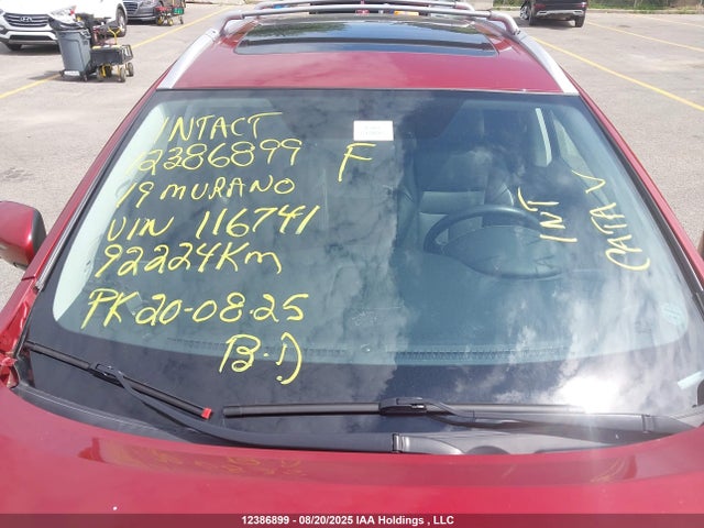 Nissan Murano 2019 5N1AZ2MS2KN116741 Image 18