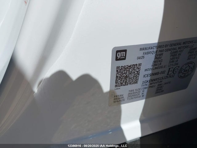 1GKENNRS1SJ257632 GMC lk0