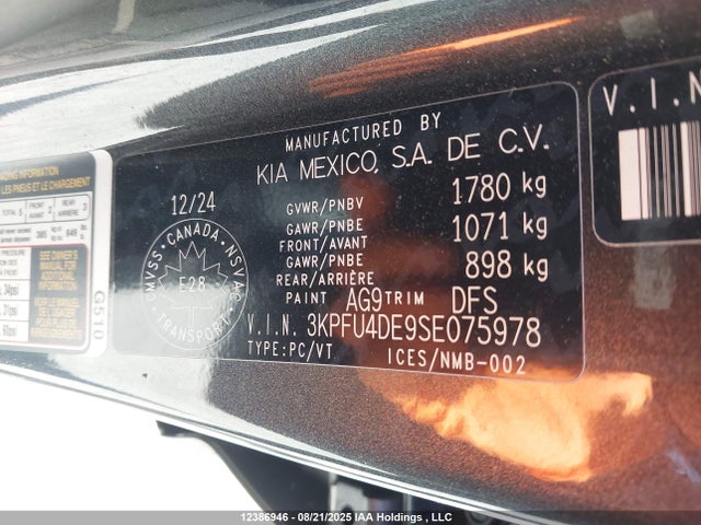 KIA k4 2025 3KPFU4DE9SE075978 Image 19
