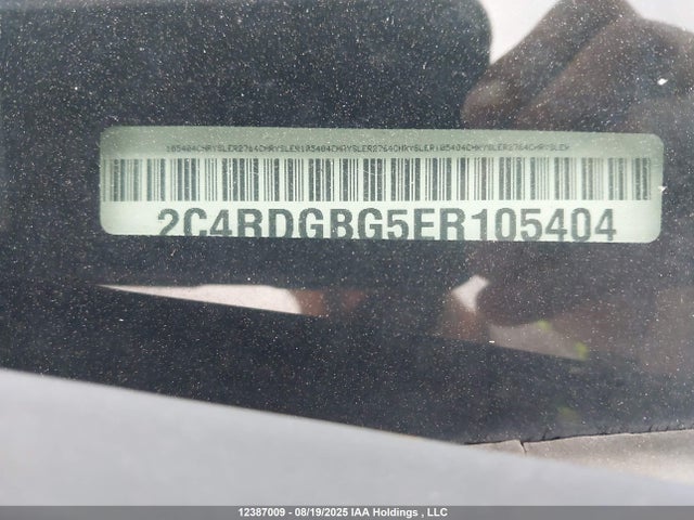 2C4RDGBG5ER105404 Dodge Grand Caravan