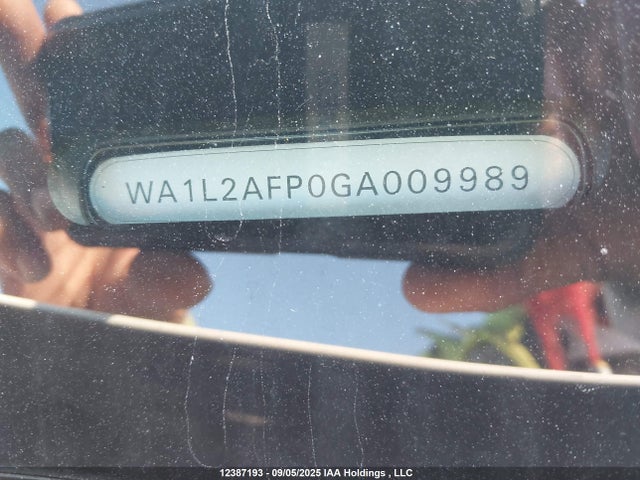 WA1L2AFP0GA009989 Audi 2.0t