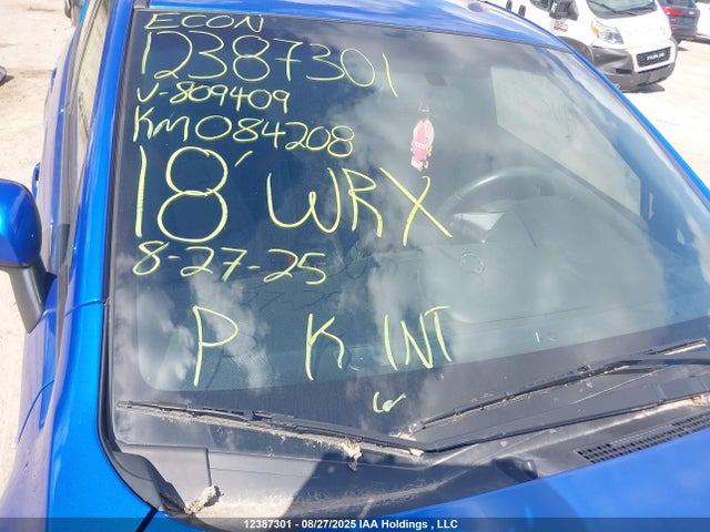 Subaru WRX 2018 JF1VA2M61J9809409 Image 18