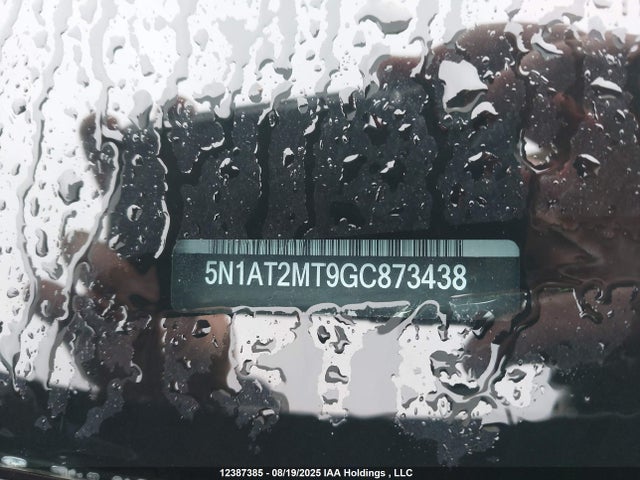 5N1AT2MT9GC873438 Nissan Rogue