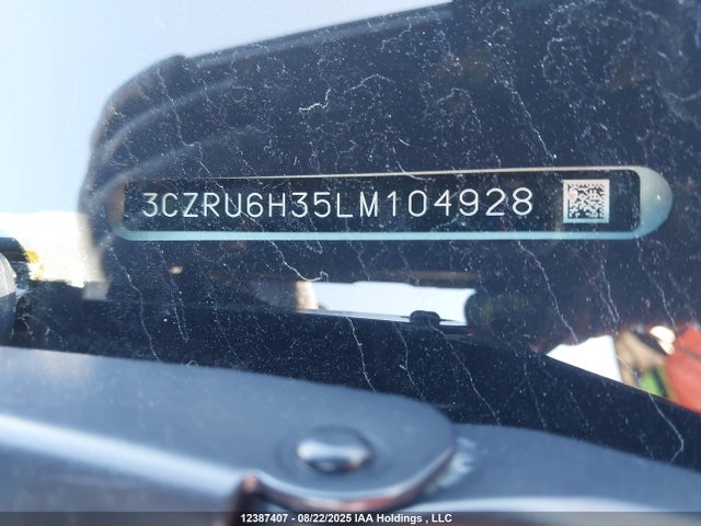 3CZRU6H35LM104928 Honda r18z9