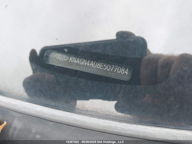 KNAGN4AD8E5077084 KIA dohc mpi theta ii