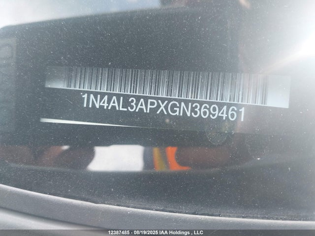1N4AL3APXGN369461 Nissan Altima