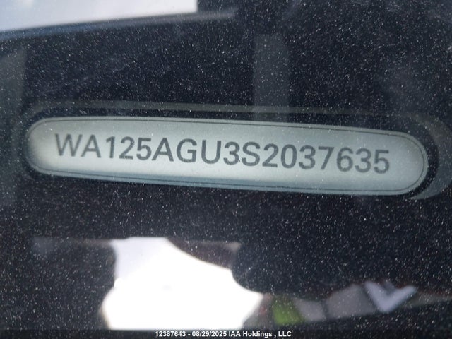 WA125AGU3S2037635 Audi Tfsi (3.0)