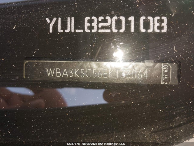 WBA3K5C56EKT33064 BMW 328D