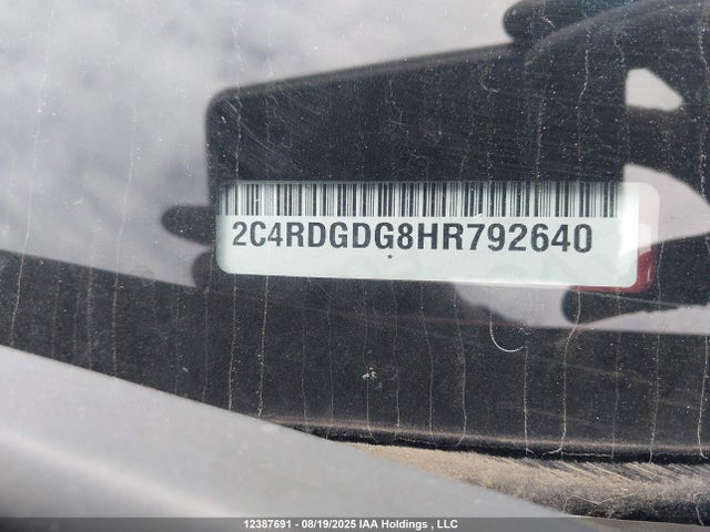 Dodge Grand Caravan 2017 2C4RDGDG8HR792640 Image 9