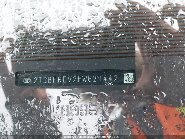 2T3BFREV2HW621442 Toyota 2ar-fe