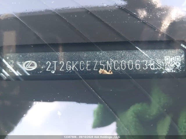 Lexus a25a-fxs, 5nm+4nm 2022 2T2GKCEZ5NC006385 Image 19