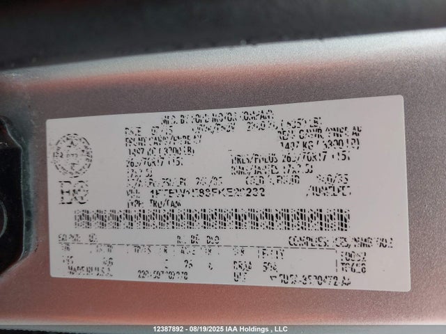 1FTEW1E88FKE26282 Ford F-150