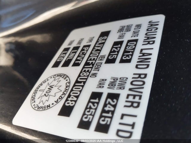 Jaguar s/c ulev 2014 SAJXJ0EF1E8U10048 Image 9