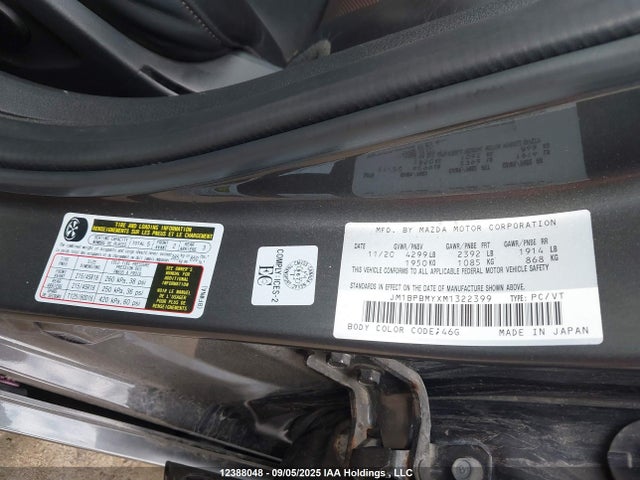 JM1BPBMYXM1322399 Mazda py turbo