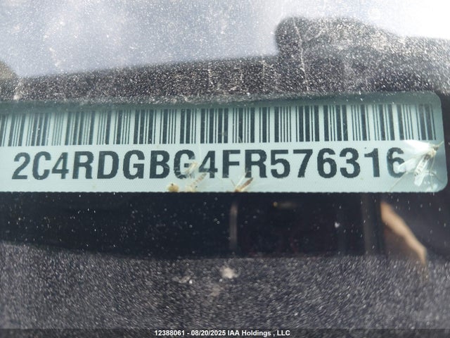2C4RDGBG4FR576316 Dodge 2015
