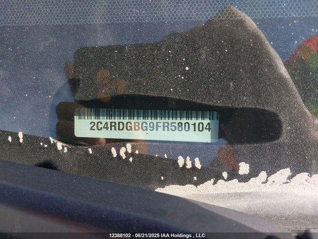 Dodge Grand Caravan 2015 2C4RDGBG9FR580104 Image 9