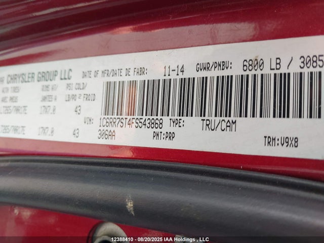 1C6RR7ST4FS543868 RAM 2015