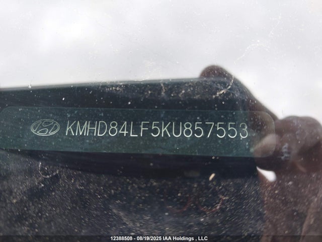 KMHD84LF5KU857553 Hyundai mpi nu