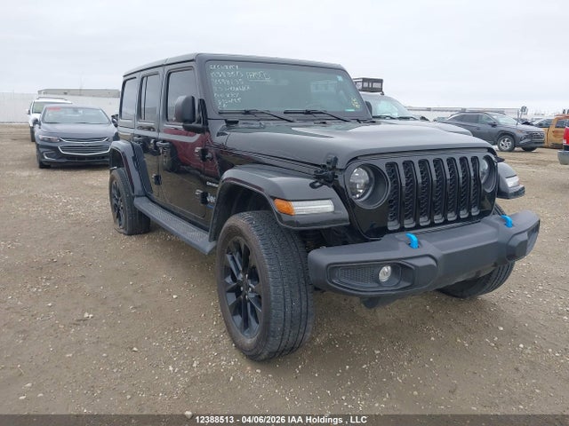 Auction sale of the 2023 Jeep Wrangler 4xe Unlimited Sahara, vin: 1C4JJXP66PW598235, lot number: 12388513
