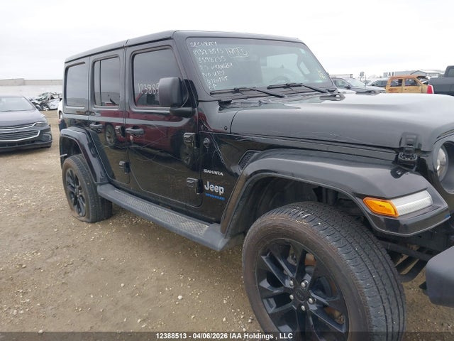 Продаж на аукціоні авто 2023 Jeep Wrangler 4xe Unlimited Sahara, vin: 1C4JJXP66PW598235, номер лоту: 12388513