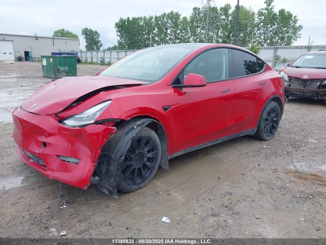 Tesla Model Y 2021 5YJYGDEE7MF262647 Image 2
