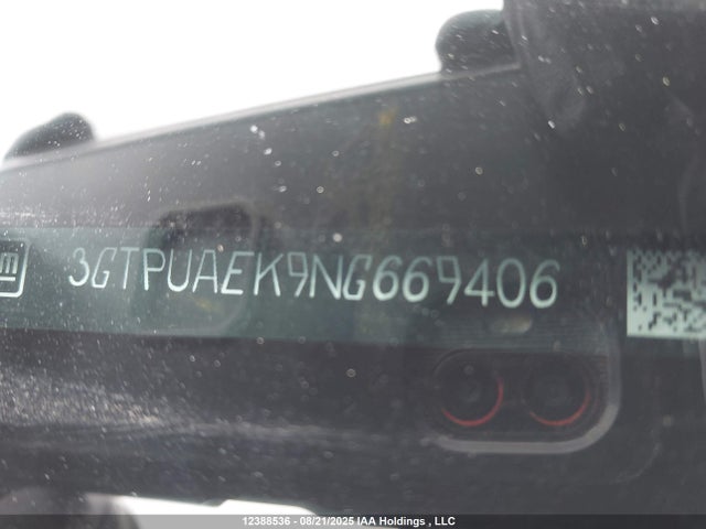 3GTPUAEK9NG669406 GMC l3b