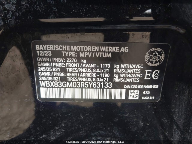 WBX83GM03R5Y63133 BMW X2