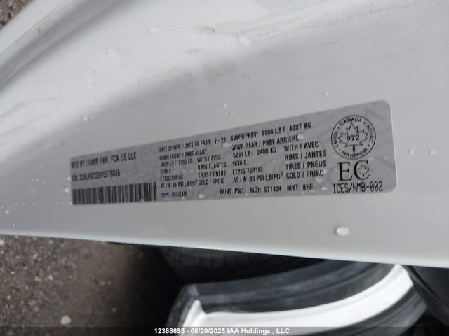RAM 2023 2023 3C6LRVCG5PE578046 Image 9