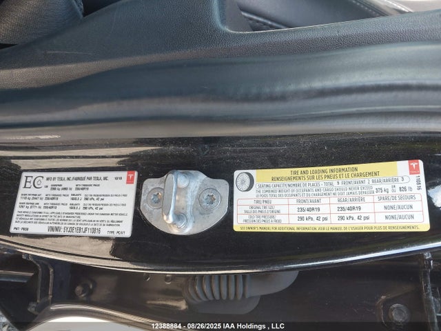5YJ3E1EB1JF110816 Tesla MODEL 3