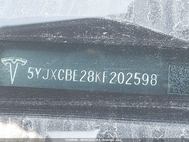 5YJXCBE28KF202598 Tesla MODEL X