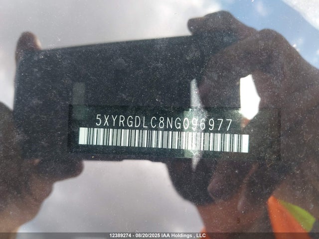 5XYRGDLC8NG096977 KIA gdi theta-iii