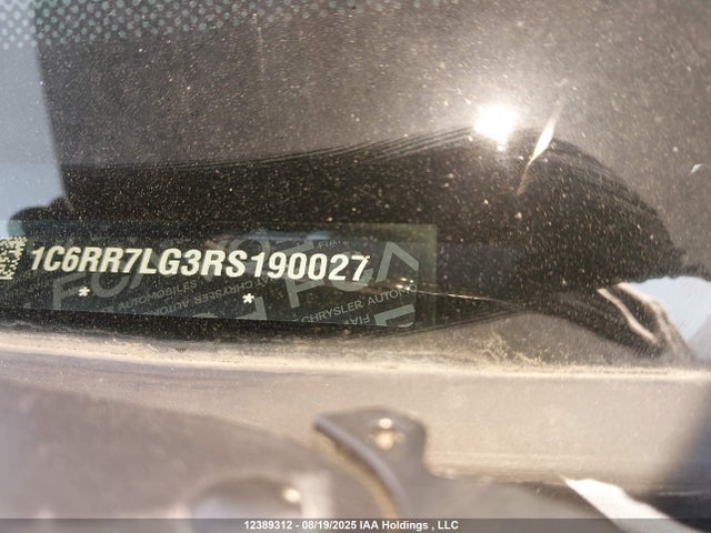 1C6RR7LG3RS190027 RAM 1500