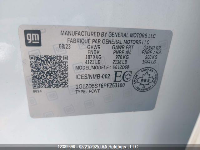 Chevrolet lfv 2023 1G1ZD5ST6PF253100 Image 10