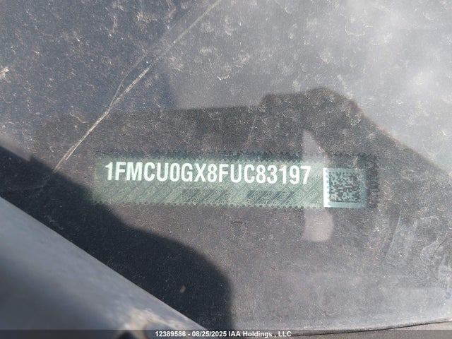 1FMCU0GX8FUC83197 Ford 2015