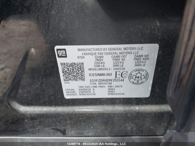 Cadillac lsy 2024 1GYFZDR42RF253144 Image 9