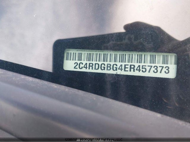 Dodge 2014 2014 2C4RDGBG4ER457373 Image 10