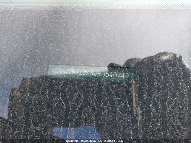 KM8J23A43HU540749 Hyundai Tucson