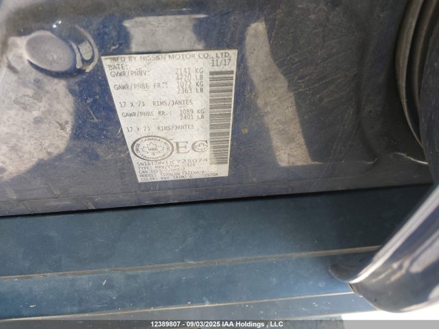 5N1AT2MV3JC723074 Nissan Rogue