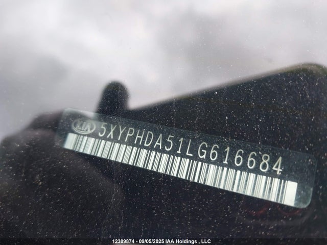 5XYPHDA51LG616684 KIA gdi lambda-ii