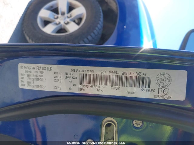 1C6RR7KG0HS671918 RAM 1500