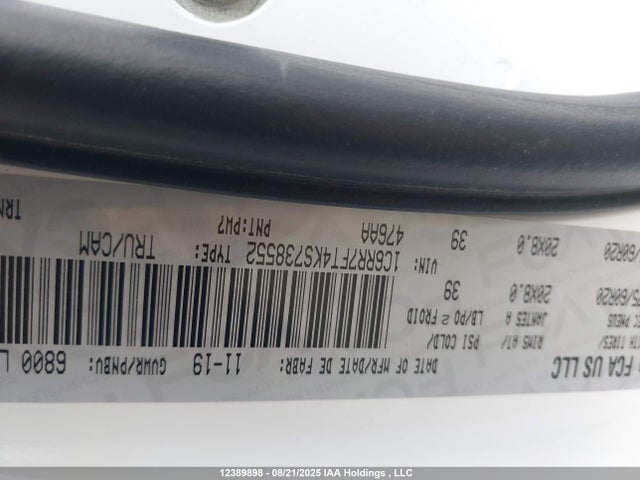 1C6RR7FT4KS738552 RAM 1500
