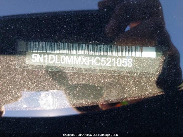5N1DL0MMXHC521058 Infiniti QX60