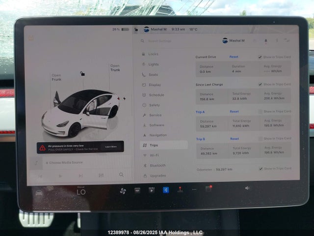5YJ3E1EC5PF710353 Tesla MODEL 3