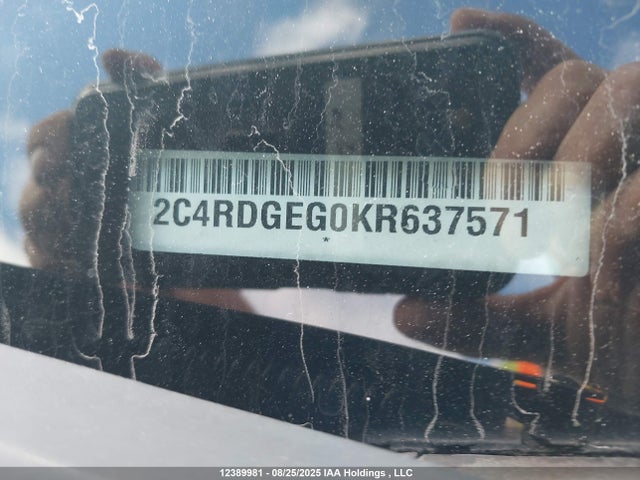 2C4RDGEG0KR637571 Dodge Grand Caravan