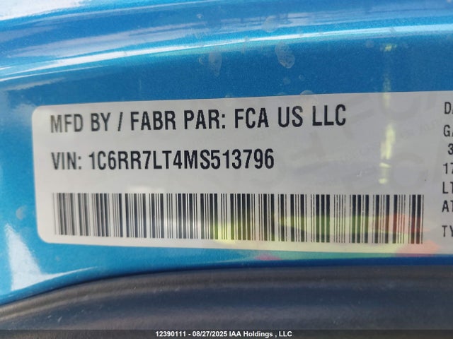 RAM 1500 2021 1C6RR7LT4MS513796 Image 19