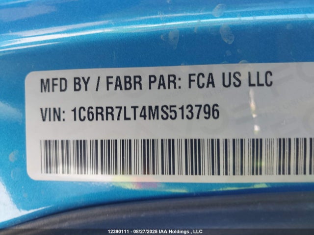 RAM 1500 2021 1C6RR7LT4MS513796 Image 9