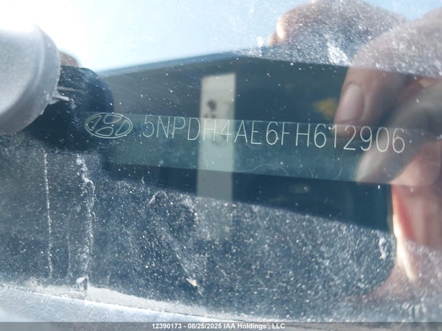 5NPDH4AE6FH612906 Hyundai dohc mpi nu