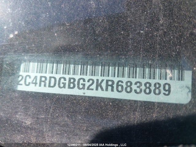 Dodge 2019 2019 2C4RDGBG2KR683889 Image 9